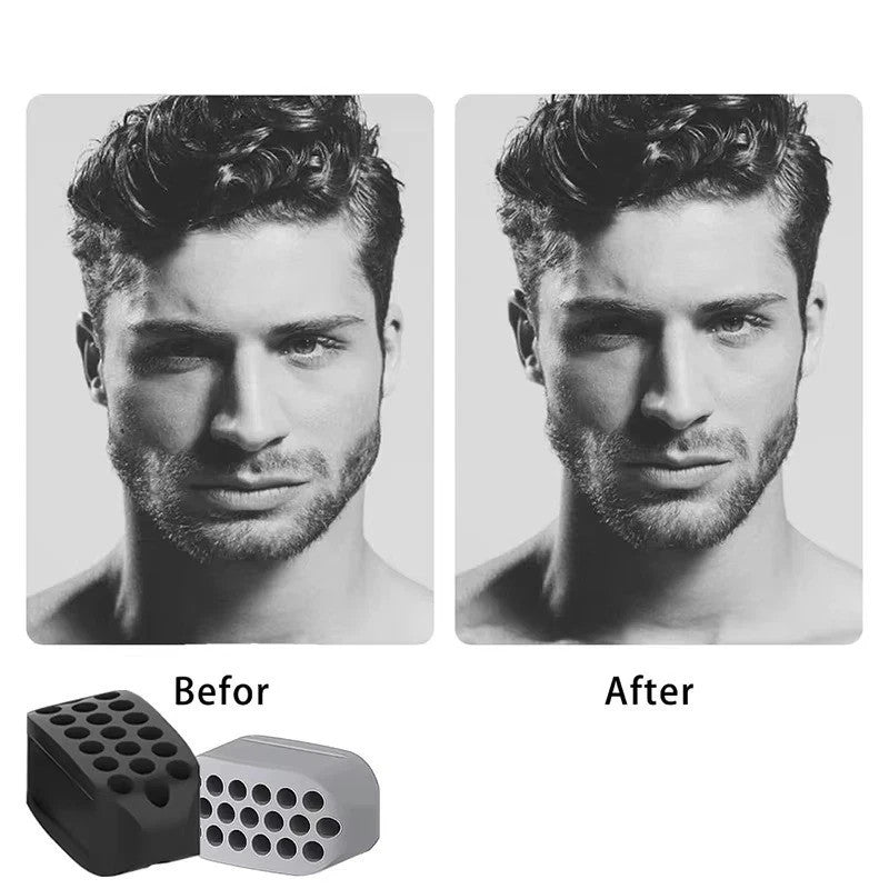 2PCS Jaw Exerciser Jawline Trainer Facial Toner Ball Neck Toning Double Chin*