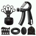 Grip Strength Trainer Set Wiht Finger Trainer Hand Grip Enhancer Finger Stretcher Grip Ring Muscle Decompression Ball